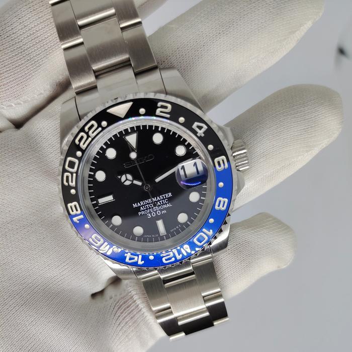 Jual Seiko NH35 NH36 Automatic Submariner Diver MOD custom made Batman -  Jakarta Utara - Watchmystrap | Tokopedia