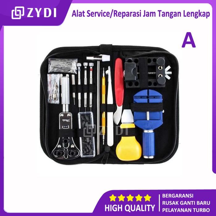 Gambar Alat Service Reparasi Jam Tangan Lengkap / Watch Repair Tool Kit Set - Varian A dari ZYDI CENTER undefined Tokopedia