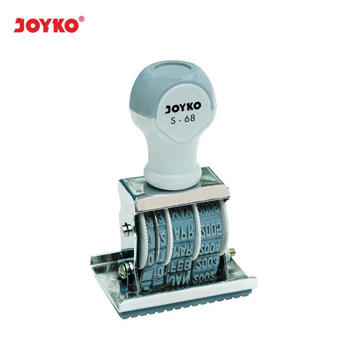 Gambar Date Stamp Stempel Tanggal Lunas Joyko S-68 dari PASAR GROSIR STATIONERY undefined Tokopedia