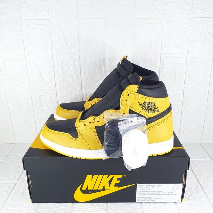 Jual Nike Air Jordan Retro High Pollen Yellow ORIGINAL