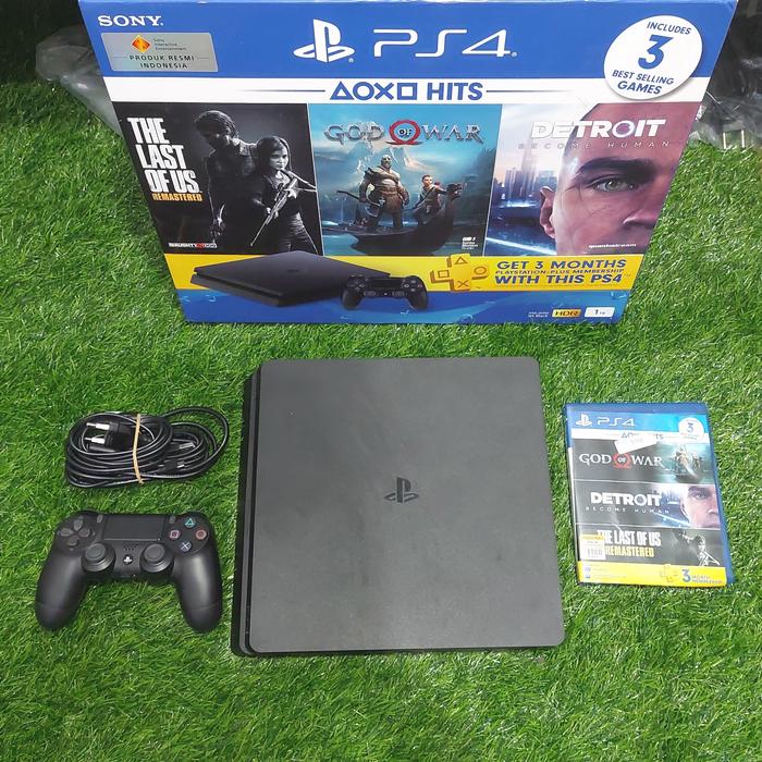 Gambar Sony PS4 Slim 1TB Jetblack Garansi Resmi dari FAST GADGET OFFICIAL undefined Tokopedia