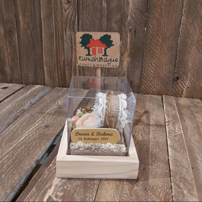 Gambar kotak mahar gelang seri luna - natural pink dari Rumahbaguscraft1 undefined Tokopedia