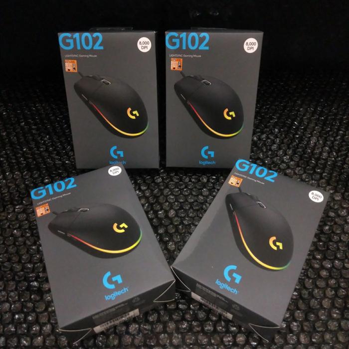 Gambar Logitech G102 Lightsync / Mouse Gaming / original / garansi 2 tahun - Hitam dari Chipsmart Online Surabaya undefined Tokopedia