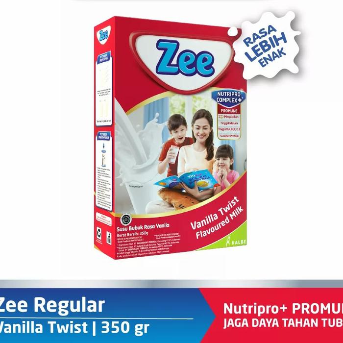 Gambar ZEE Regular Vanilla 320 gr dari SSmart10 undefined Tokopedia