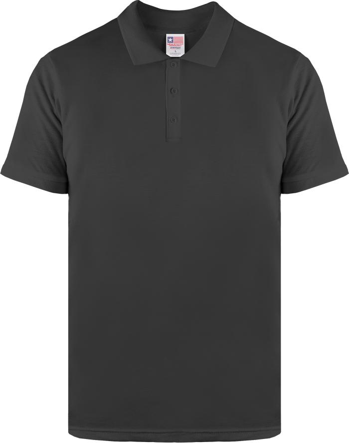 Gambar Kaos Polos Polo New States Apparel 8100 Premium Cotton Polo - Part 2 - Charcoal, M dari New States Apparel Jakarta undefined Tokopedia