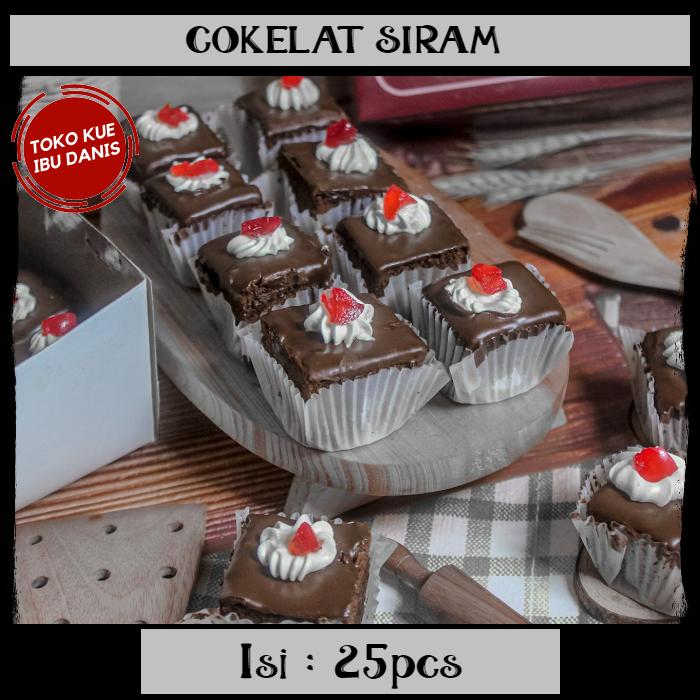 Gambar Cake Coklat dan Keju Potong | Isi 25pt | Kue Keju - cokelat dari TOKO KUE BU DANIS undefined Tokopedia