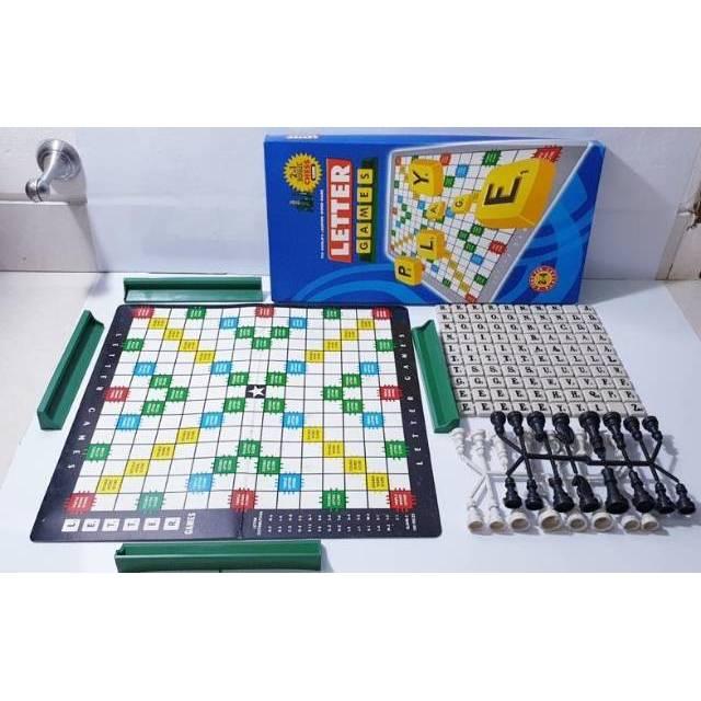 Gambar MAINAN ANAK LETTER GAMES 2 IN 1 BOARD GAME DAN CHESS CATUR dari Mei Ceen Shop undefined Tokopedia