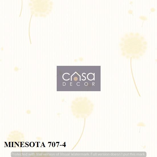 Gambar Wallpaper MINESOTA seri 707-1/2/3/4 - Biru Muda - Kuning dari Casa Decor Serpong undefined Tokopedia