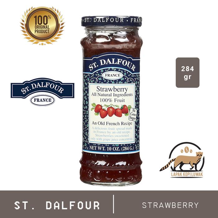 Gambar Selai St. Dalfour Strawberry Jam 284 Gr dari Lapak Kopi Luwak undefined Tokopedia