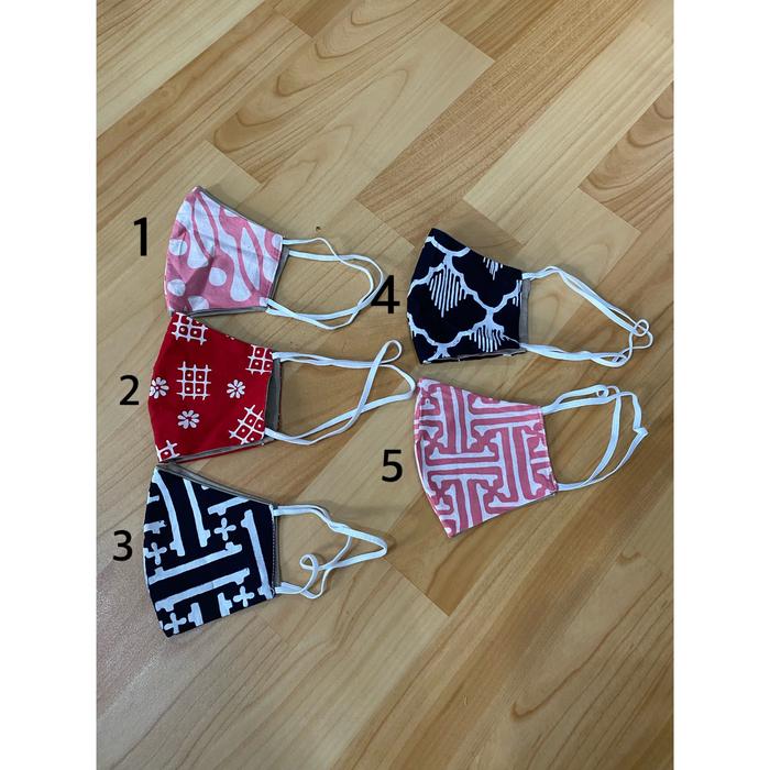 Gambar Masker batik -hijab/masker headloop - 1 dari LAUSBOUTIQUE undefined Tokopedia