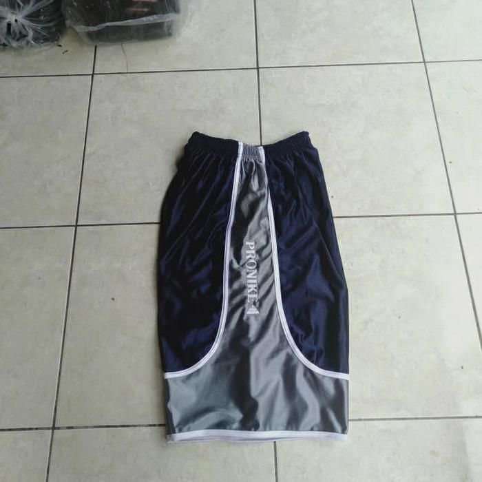 Gambar Celana Pendek olahraga/basket/santai pria ukuran jumbo merk sport - Navy-Abu, XXL fit XXXL dari toko jeans isya undefined Tokopedia
