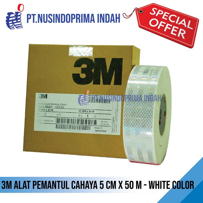 Gambar 3M Sticker Alat Pemantul Cahaya - Putih dari nusindoprima indah undefined Tokopedia