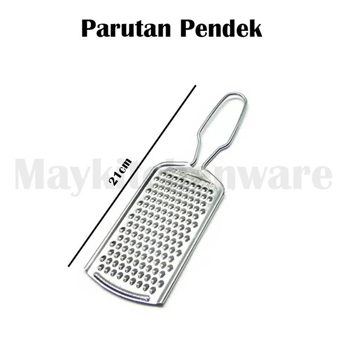 Gambar Parutan Keju Stainless Steel Tebal Gondrong Parut Serbaguna Anti Karat - Parutan Pendek dari Mayhome.id undefined Tokopedia