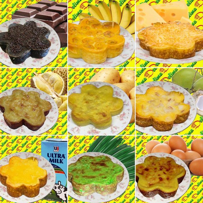 Gambar bingke pontianak / bingka banjar / kue kemojo / kue khas kalimantan - Asin dari Bingke Delima undefined Tokopedia