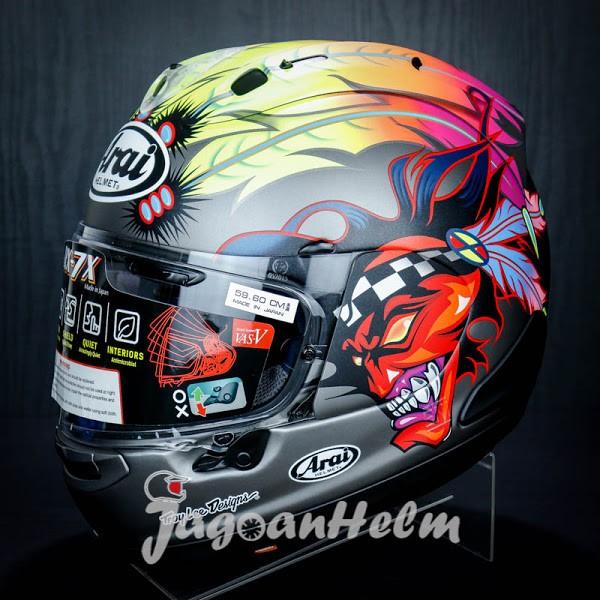 Gambar ARAI HELM RX-7X | RUSSEL GREY FROST | RX7X FULL FACE - L dari JAGOAN HELM undefined Tokopedia