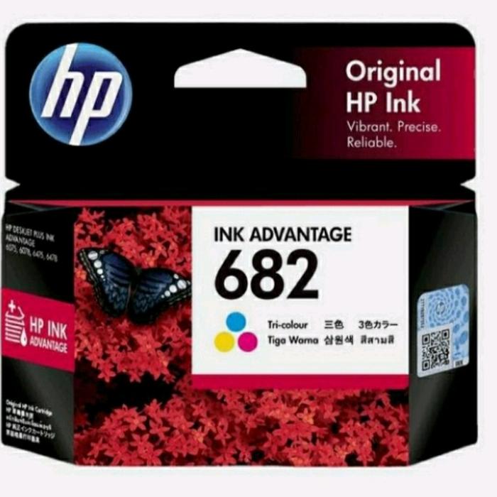 Gambar ink advantage tinta hp 682 warna printer deskjet 2335 2336 2337 2338 - Colour dari REIN FLASH SHOP undefined Tokopedia