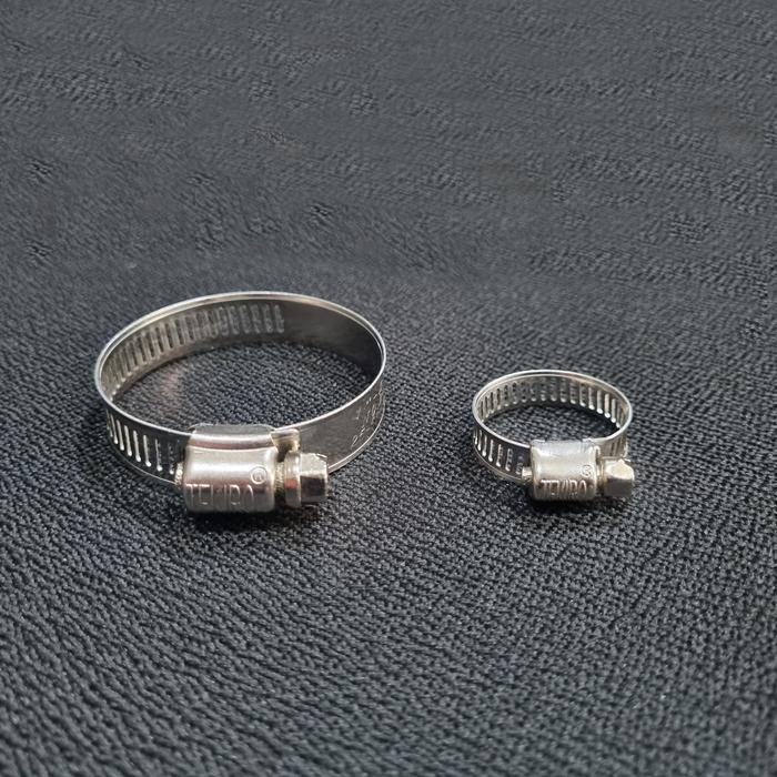 Gambar KLEMAN SELANG STAINLESS STEEL KLEM RADIATOR GAS POMPA AQUARIUM KOLAM - KECIL 1 INCH dari ADRAQUATIC undefined Tokopedia