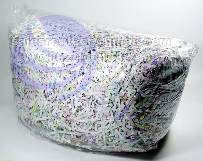 Gambar Kertas Cacah / Kertas Shred 1 kg - Kemasan Plastik dari REUTECH undefined Tokopedia