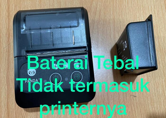 Gambar Battery (Baterai) Mobile Printer PANDA Bluetooth 58 Thermal Kasir/PPOB - Baterai Tebal dari PANDA-TM undefined Tokopedia