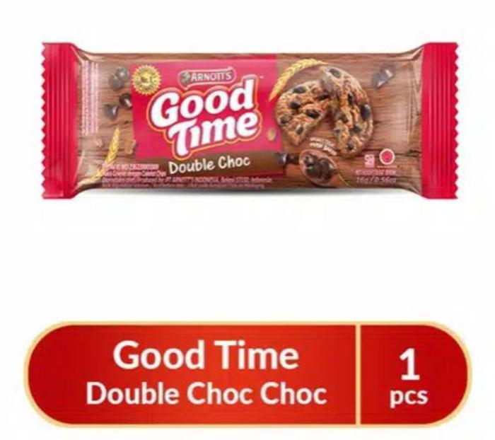 Gambar Good Time Chocochips Cookies 16gr - Double Choc / Rainbow - DOUBLE CHOC dari Cemilan Yahud SBY undefined Tokopedia