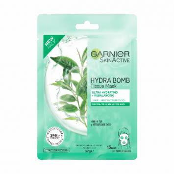 Gambar Garnier Serum Mask - Green Tea dari Buss Indo ShopTokopedia undefined Tokopedia