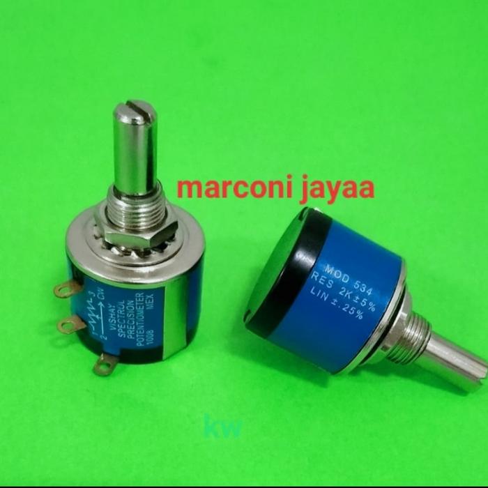 Gambar Potensio vishay Spectrol MOD 534 RES 2K dari marconi jaya undefined Tokopedia