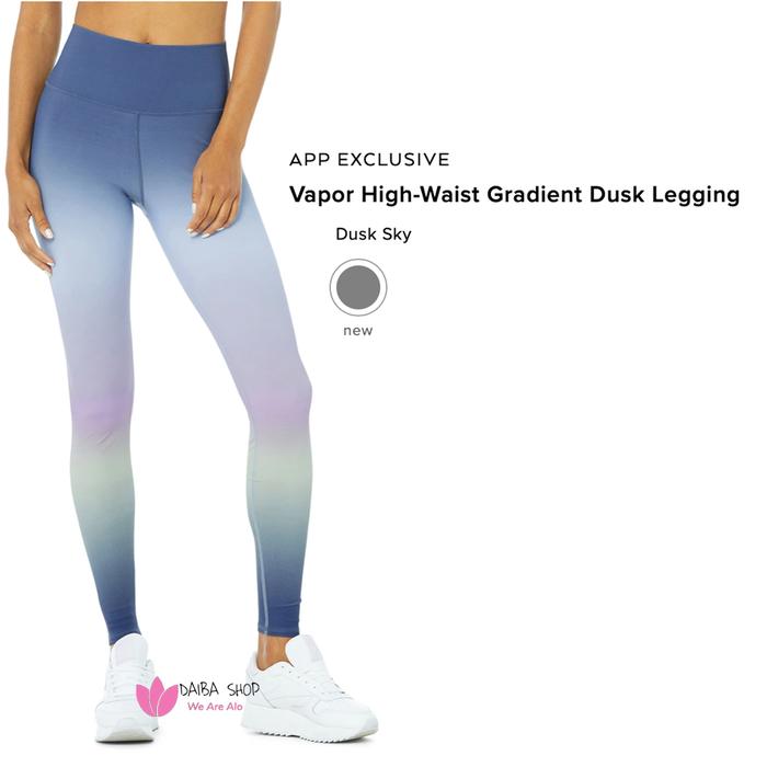 V4por High-Waist Gradient Dusk Legging 
