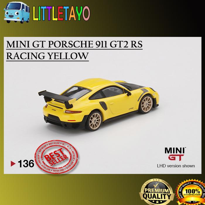 MINIGT MINI GT PORSCHE 911 GT2 RS RACING YELLOW LHD / RHD VERSION