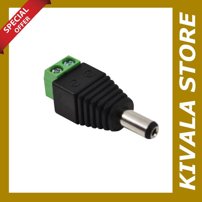 Gambar Jack Socket pompa DC dan cctv - Male dari Kivala Store undefined Tokopedia