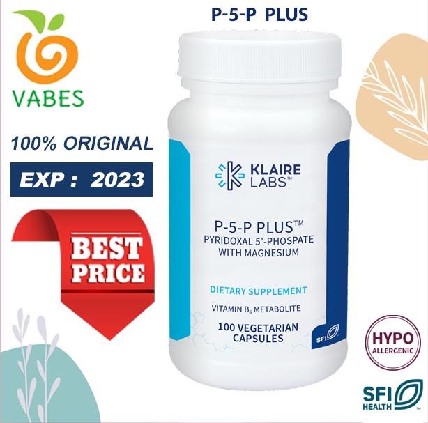 Jual P5P PLUS™ Pyridoxal 5'Phosphate With Magnesium 100 caps Kab