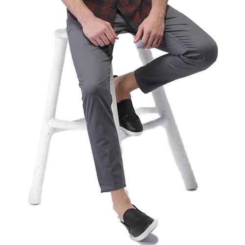 Gambar CELANA PANJANG ANKLE PANTS PRIA SLIM FIT CELANA SUNAH F0RMAL KASUAL - Abu-abu, 28 dari mefina_NEW undefined Tokopedia