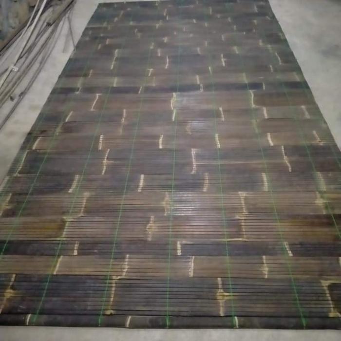 Gambar KEREY BAMBU LEBAR 100 x TINGGI 150 / TIRAI BAMBU HITAM - Natural dari KampungQu_NEW undefined Tokopedia