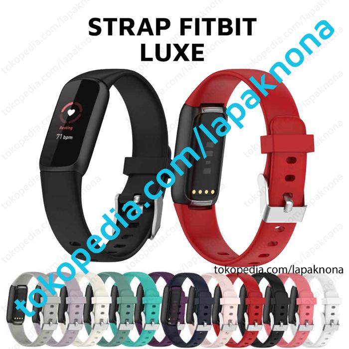 Jual Strap Fitbit Luxe Watch Tali Jam Rubber Silicone Small