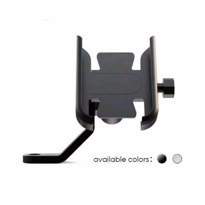 Gambar PHONE HOLDER HP SEPEDA MOTOR HOLDER HANDPHONE STANG SPION SEPEDA KOKOH - HM 11 Hitam dari Ewaa88shop undefined Tokopedia