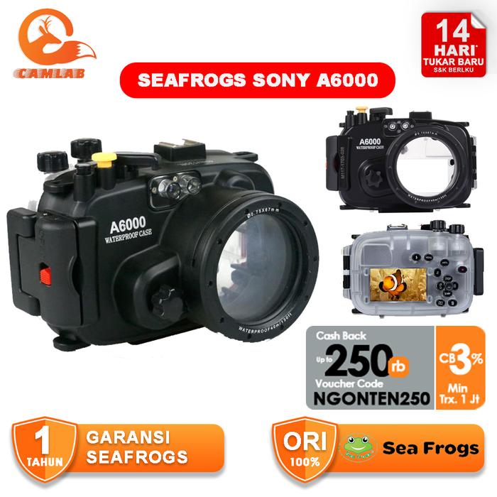 Jual Seafrogs for Sony A6000 40m 130ft Waterproof Underwater