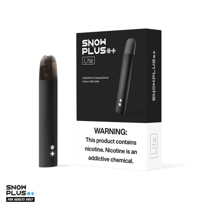 Gambar vape pod snow plus lite + catridge isi liquid - Hitam dari dewa vapor undefined Tokopedia