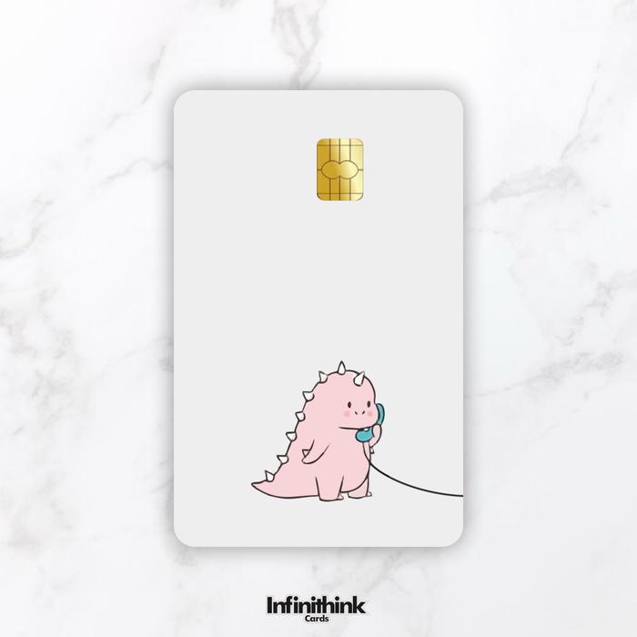 Gambar TRIPLE DINO SERIES | GARSKIN / STIKER / SKIN KARTU ATM (DEBIT / CRED - PINK, NOCHIP dari InfinithinkStd undefined Tokopedia