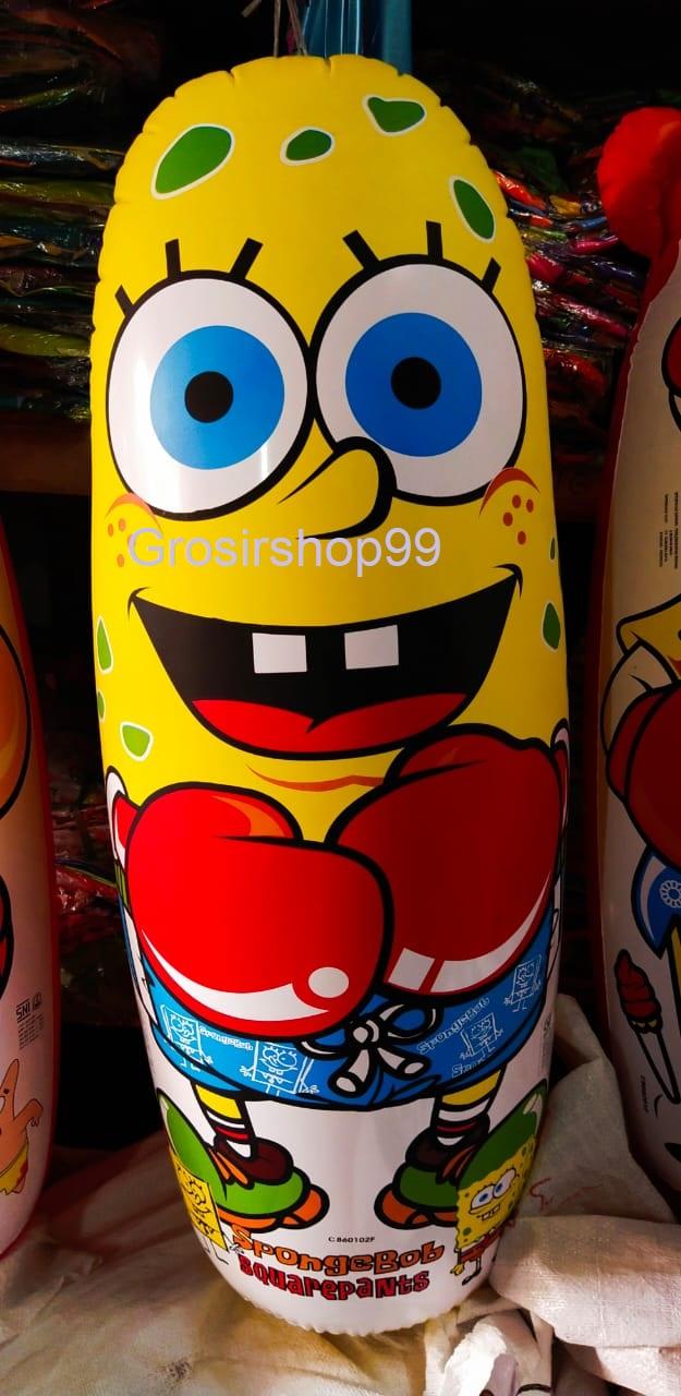 Gambar Boxing / Boneka Samsax Tinju Lokal Badut, Spongebob, Patrick SNI - Spongebob dari Grosirshop99 undefined Tokopedia