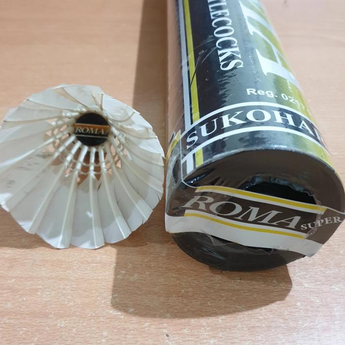 Gambar SHUTTLECOCK ROMA. COCK/KOK BULU AYAM - Kuning dari Cahaya Baru Pwt undefined Tokopedia