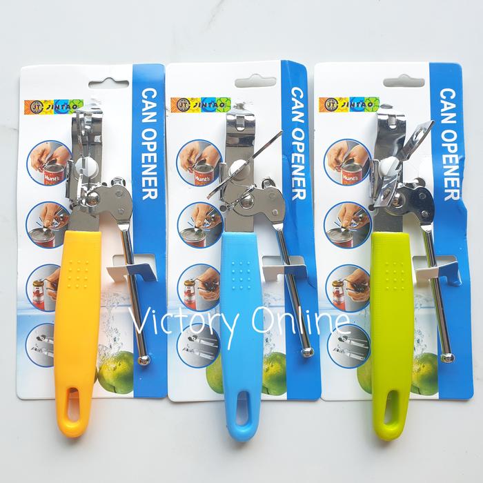 Gambar Pembuka Kaleng Putar / Can Opener Stainless Steel Multifungsi dari Victory Online_NEW undefined Tokopedia
