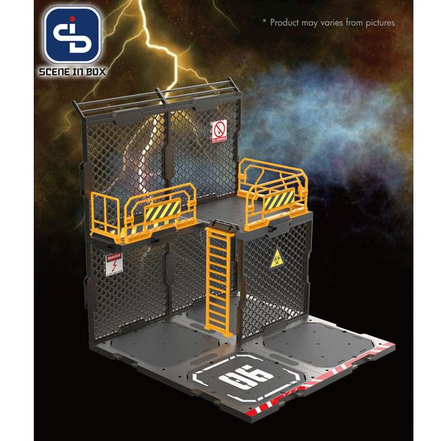 Gambar DP Fresh Retro 1/18 SIB06 Iron Net Base B Diorama Building Set dari Super Cheap Figure Tokopedia undefined Tokopedia