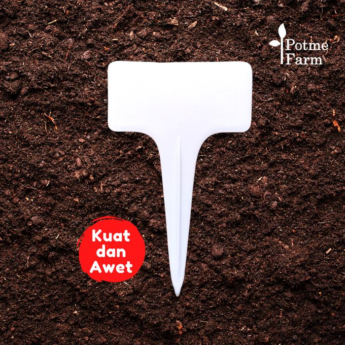 Gambar Plant Tag Label Tanaman Besar Nametag - Putih dari Potme Farm undefined Tokopedia