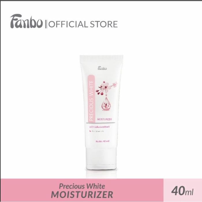 Gambar Fanbo Precious White With Sakura Moisturiser Pelembab Wajah 40gr dari Nidia.Care undefined Tokopedia