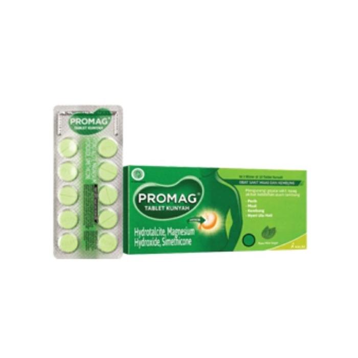 Gambar Promag Obat Sakit Maag [ 1 Strip / 10 Tablet ] dari lestarimedicalcenterjogja undefined Tokopedia
