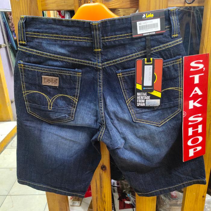 Gambar Celana Lois Pendek - Biru, 30 dari New Pazzurcollection undefined Tokopedia