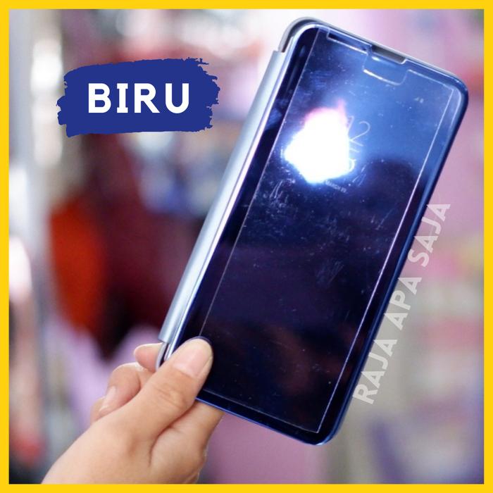 Gambar Flip Cover Mirror Oppo A1K Realme C2 Miror Case Softcase Casing Cermin - Biru dari Raja Apa Saja 1 undefined Tokopedia