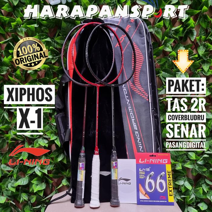 Jual RAKET BADMINTON LINING XiPHOS X1 X1 ORIGINAL 100 Kota Bekasi