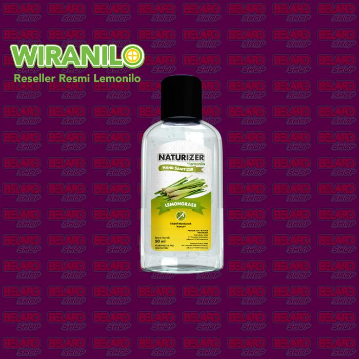 Gambar Lemonilo Hand Sanitizer Naturizer by Lemonilo Lemongrass Gel 50 ml dari BelardShop undefined Tokopedia