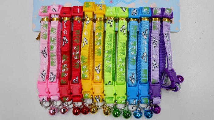 Gambar KALUNG KUCING/KALUNG ANJING/KALUNG KELINCI / COLLAR BELL - MOTIF DOG dari Onel Pets Store undefined Tokopedia