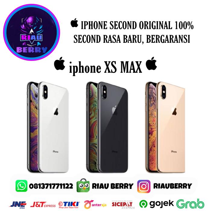 Inplix Jual Iphone xsmax 64gb second ori - Jakarta Barat - RIAU BERRY | Tokopedia